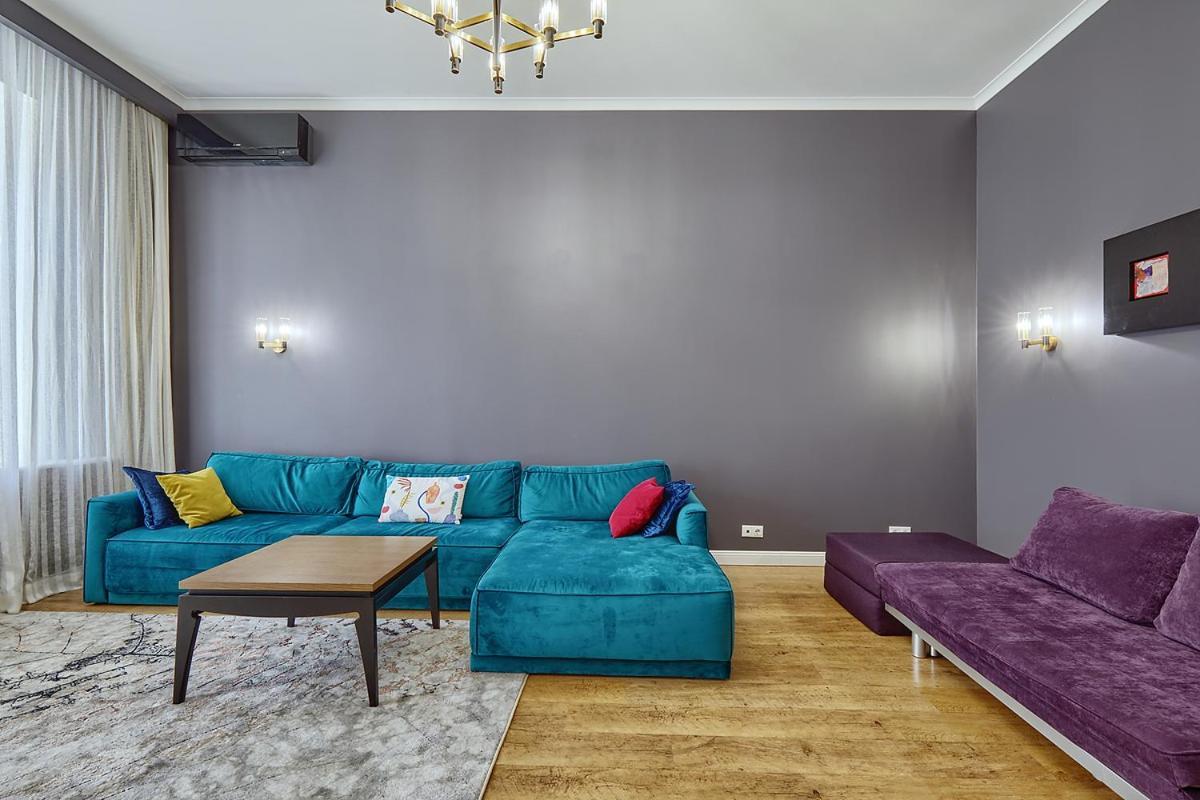 Saksaganskogo Centre Appartement Kiev Buitenkant foto
