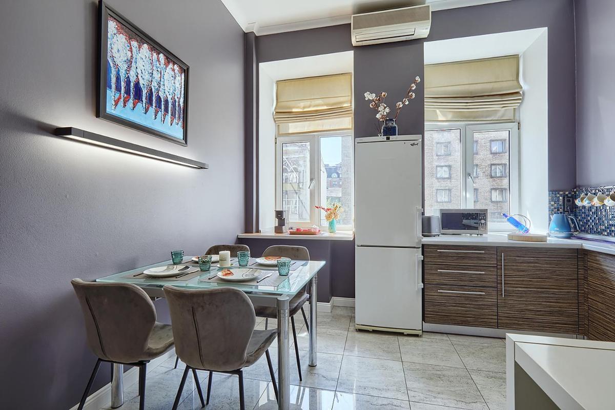 Saksaganskogo Centre Appartement Kiev Buitenkant foto