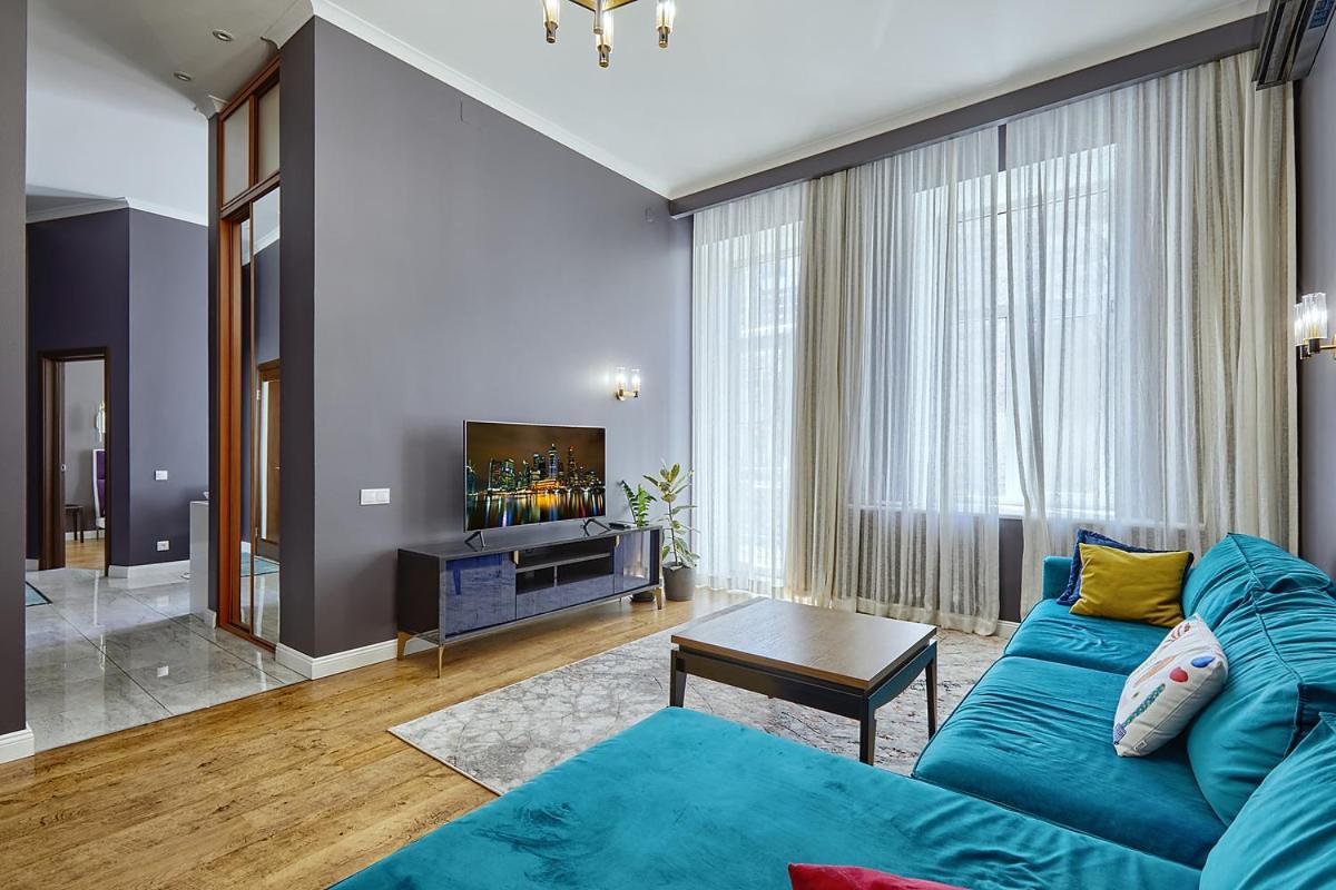 Saksaganskogo Centre Appartement Kiev Buitenkant foto