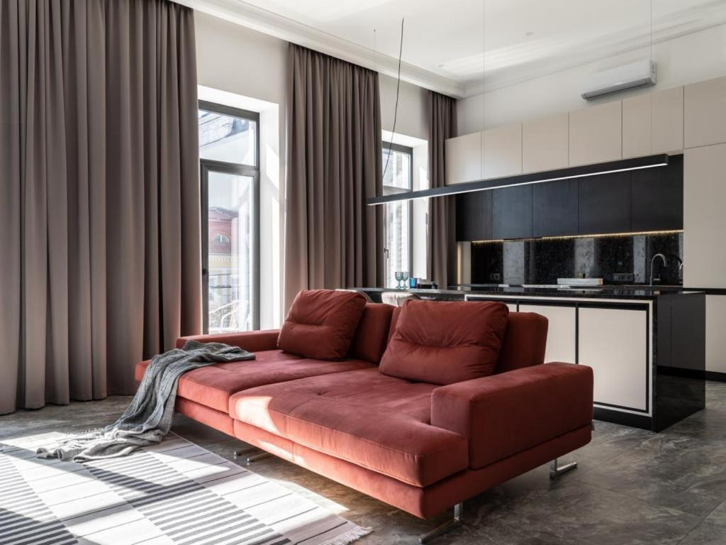 Saksaganskogo Centre Appartement Kiev Buitenkant foto