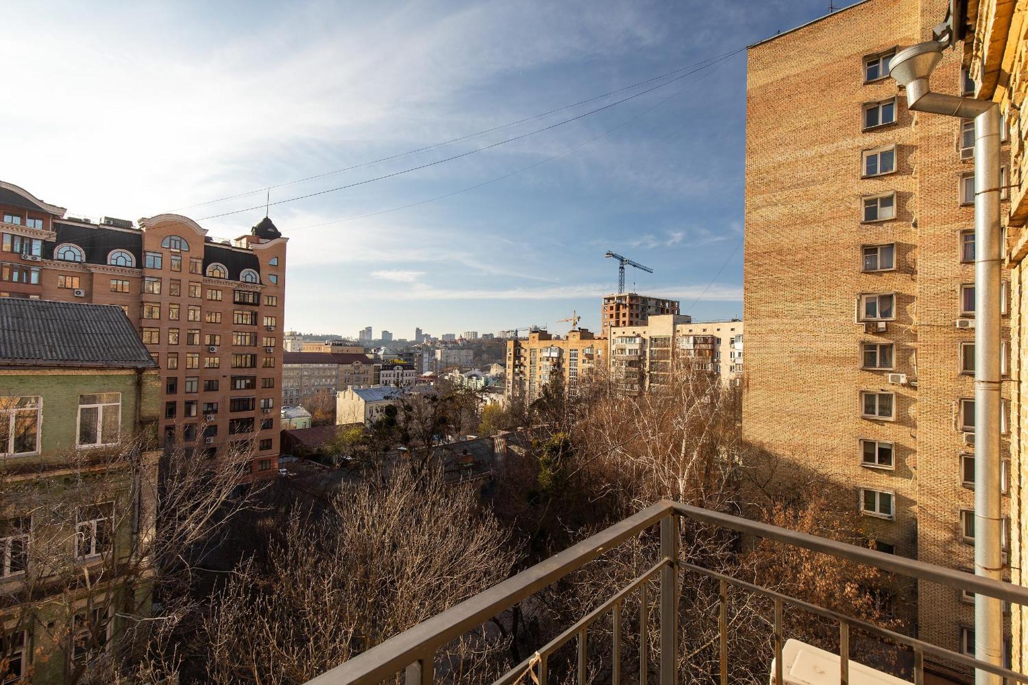 Saksaganskogo Centre Appartement Kiev Buitenkant foto