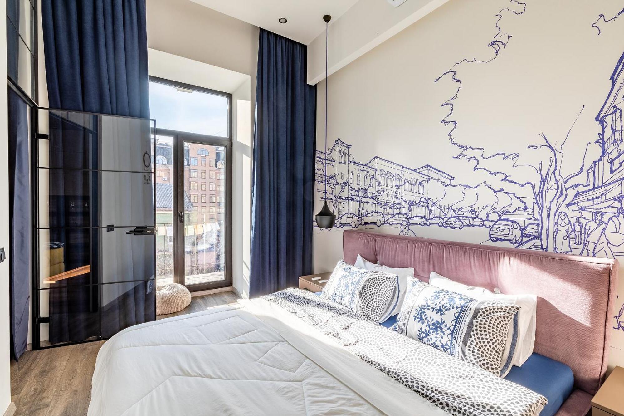 Saksaganskogo Centre Appartement Kiev Buitenkant foto