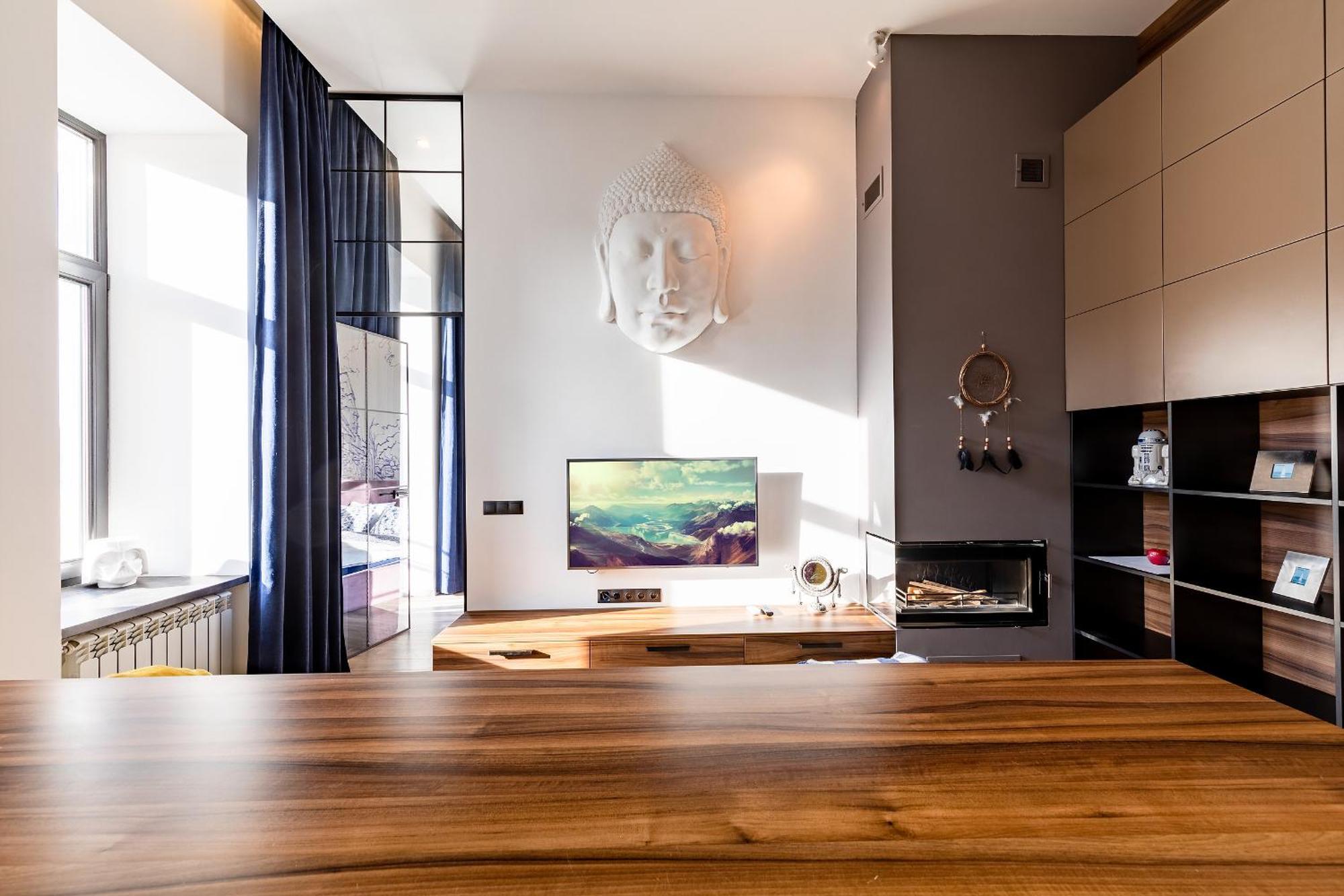 Saksaganskogo Centre Appartement Kiev Buitenkant foto