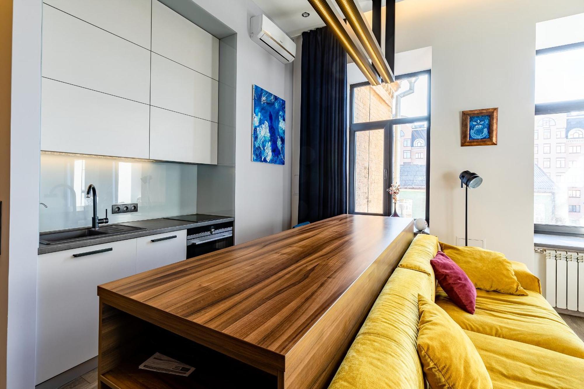 Saksaganskogo Centre Appartement Kiev Buitenkant foto
